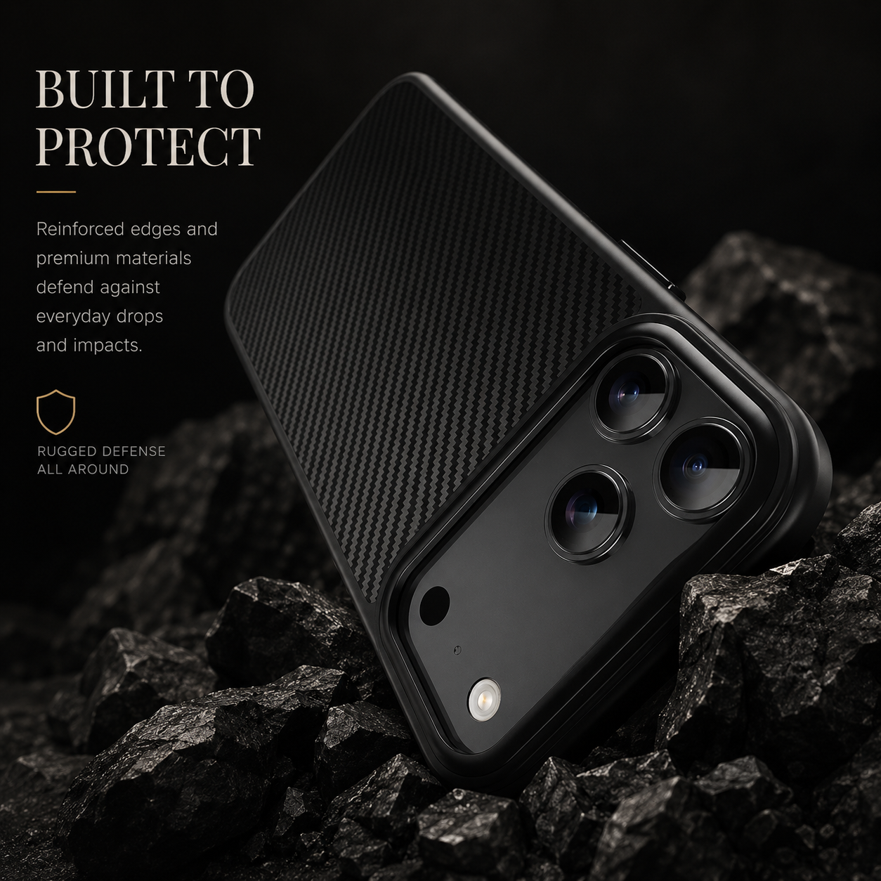 Premium iPhone Case 600D Kevlar Magnetic Cover Carbon Fiber TPU PC Shockproof Anti Fingerprint Protection