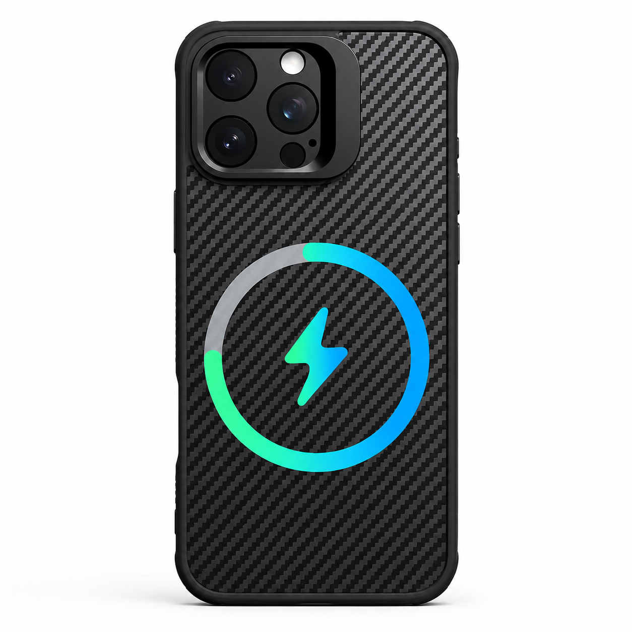 Premium iPhone Case Aramid Fiber TPU Magnetic Cover with Metal Frame Protection Shockproof Full Coverage MagSafe Wireless Charging Support