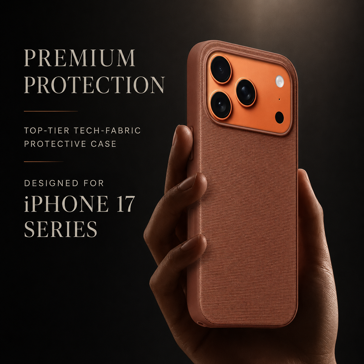 Premium iPhone Case Woven MagSafe Strong Magnetic Cover with Wireless Charging Anti Fingerprint Non Slip Waterproof Fabric Design