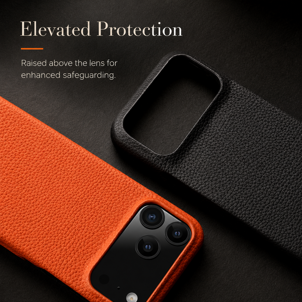 Premium iPhone Case MagSafe Compatible Lychee Cowhide Leather Magnetic Protective Cover Shockproof Luxury Full Coverage Case