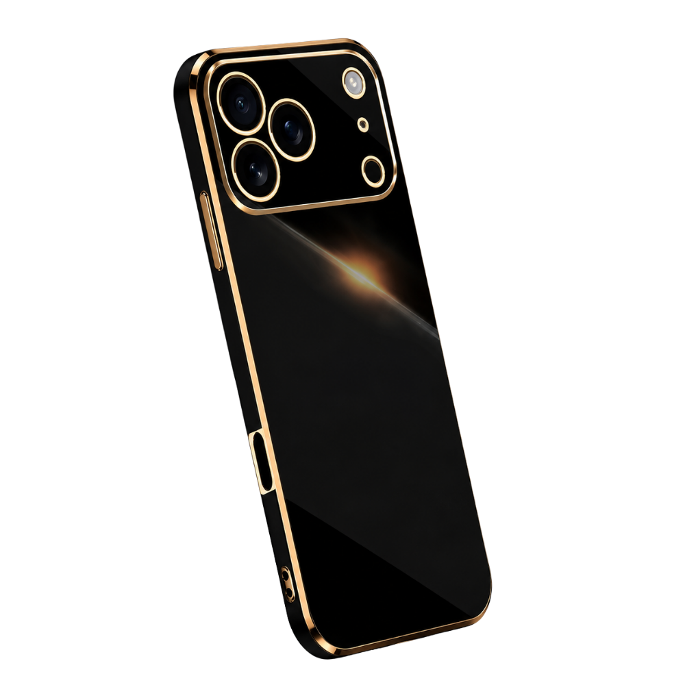 Premium iPhone Case Plating Silicone Shockproof Protective Cover Anti Scratch Lightweight Soft Bumper Full Coverage Case