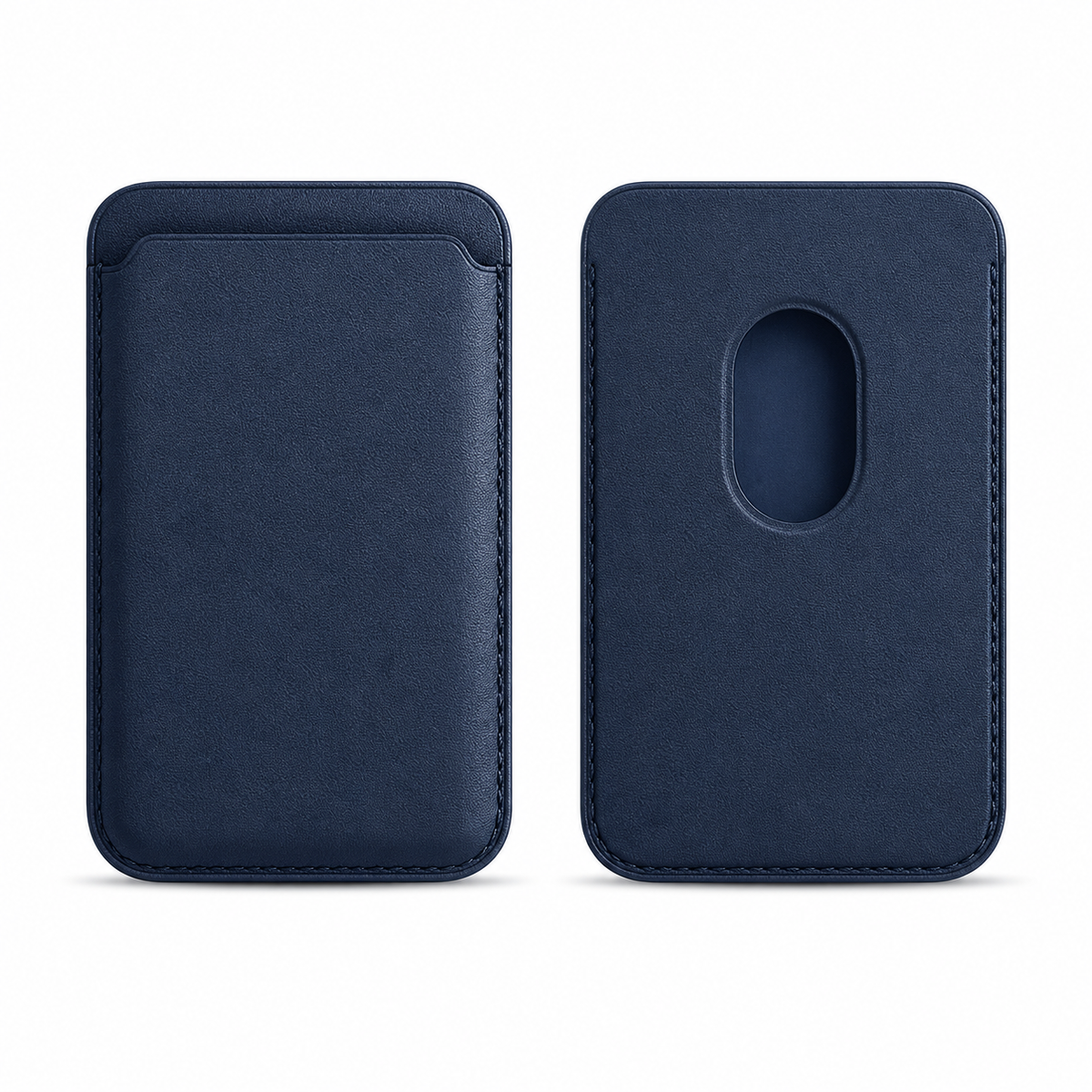 Premium MagSafe Wallet Magnetic Card Holder Slim Leather Phone Wallet Secure Detachable Card Storage Case