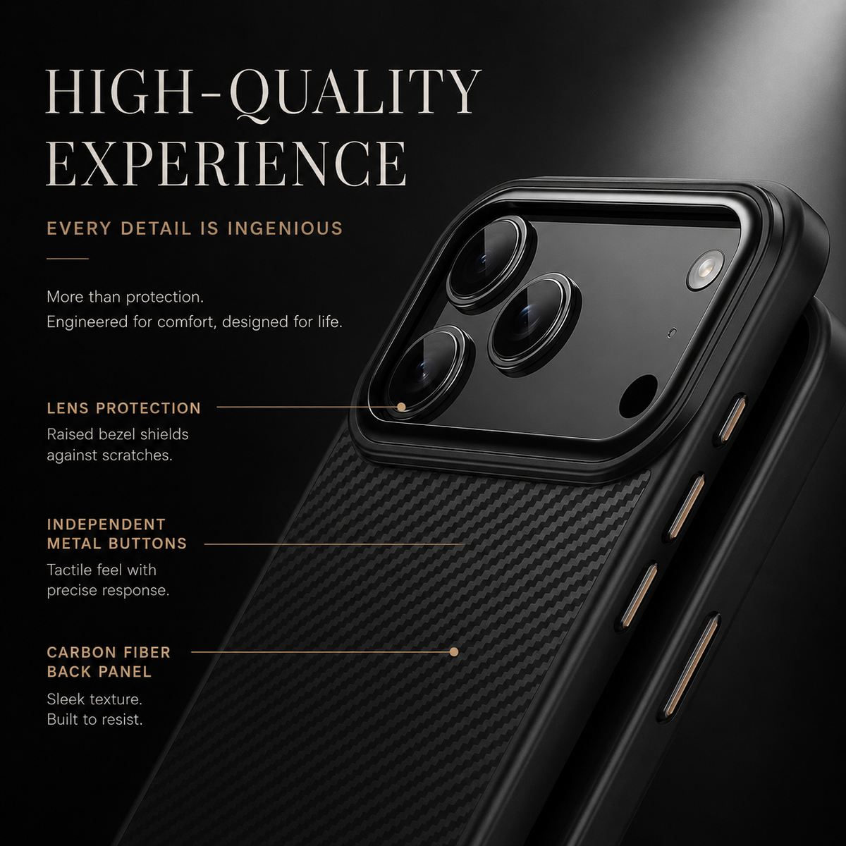 Premium iPhone Case 600D Kevlar Magnetic Cover Carbon Fiber TPU PC Shockproof Anti Fingerprint Protection