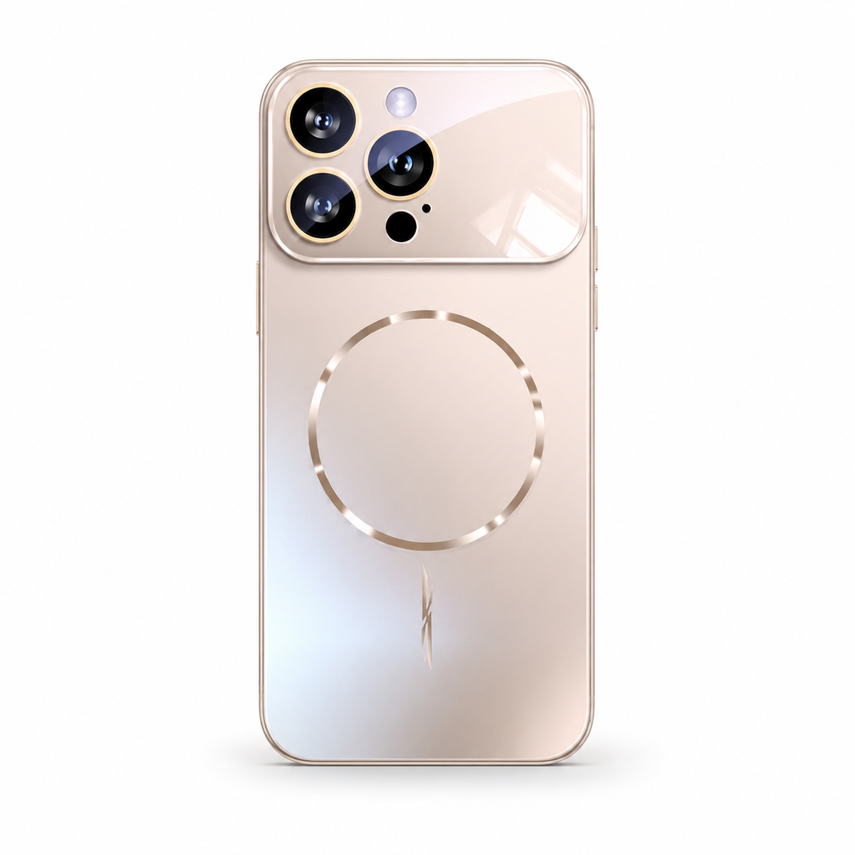 Premium iPhone Case AG Nano Matte Hard Back Magnetic Cover with Anti Fingerprint Acrylic Design MagSafe Wireless Charging Support