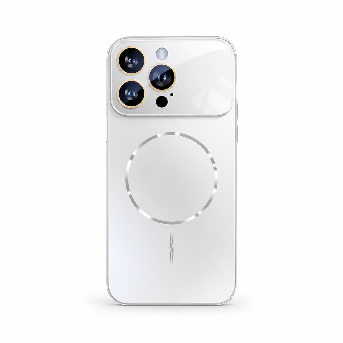 Premium iPhone Case AG Nano Matte Hard Back Magnetic Cover with Anti Fingerprint Acrylic Design MagSafe Wireless Charging Support