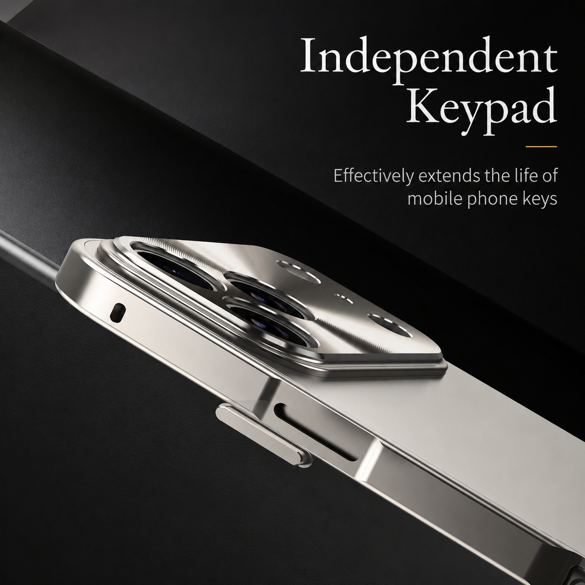 Premium iPhone Case All Aluminum Magnetic Frame with Frosted PC Backplate Ultra Thin Shock Absorbing Protective Design