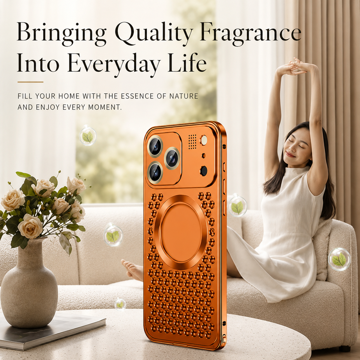 Premium iPhone Case Aluminum Alloy Frame Cover Magnetic Heat Dissipation Shockproof Anti Fall Camera Lens Protection
