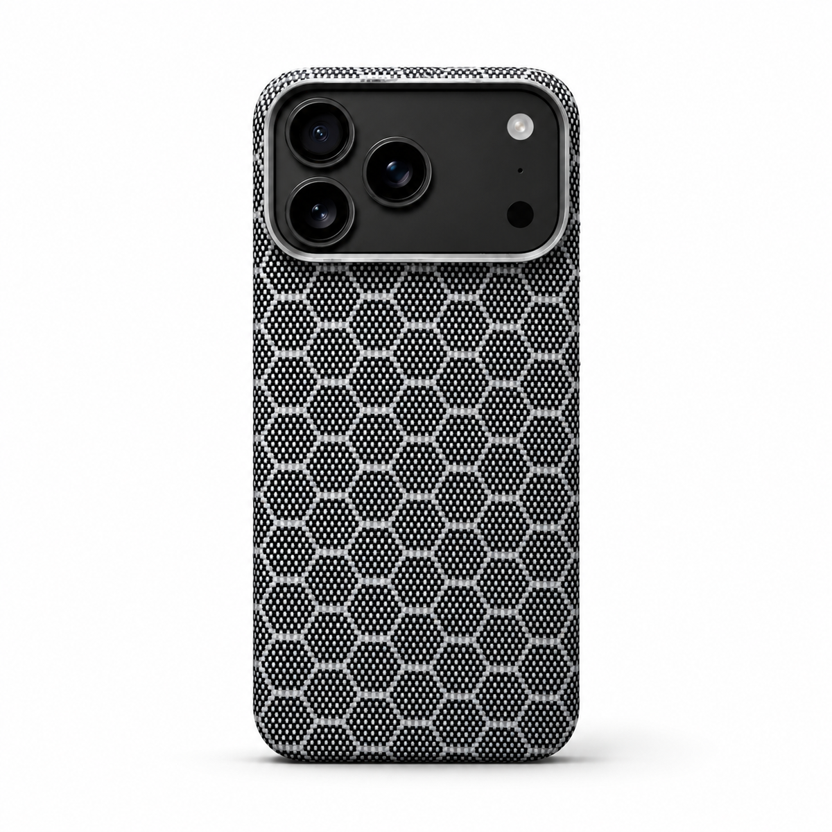 Premium iPhone Case Aramid Kevlar Carbon Fiber Cover MagSafe Compatible Ultra Slim Shockproof Protective Case