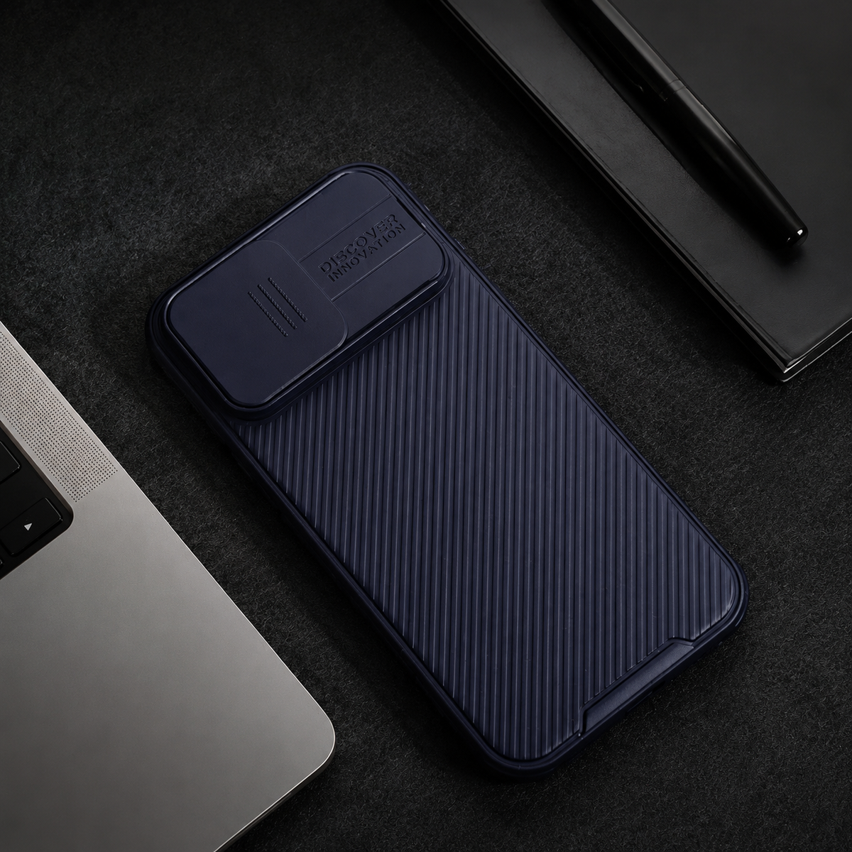 Premium iPhone Case CamShield Magnetic Cover Sliding Camera Protection Shockproof TPU PC Rugged Full Coverage