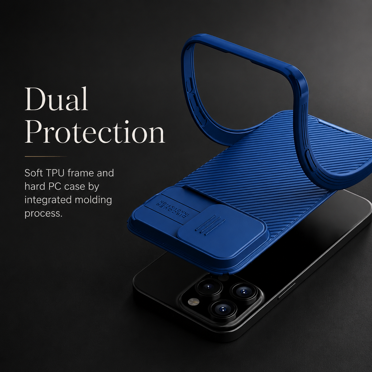 Premium iPhone Case CamShield Magnetic Cover Sliding Camera Protection Shockproof TPU PC Rugged Full Coverage