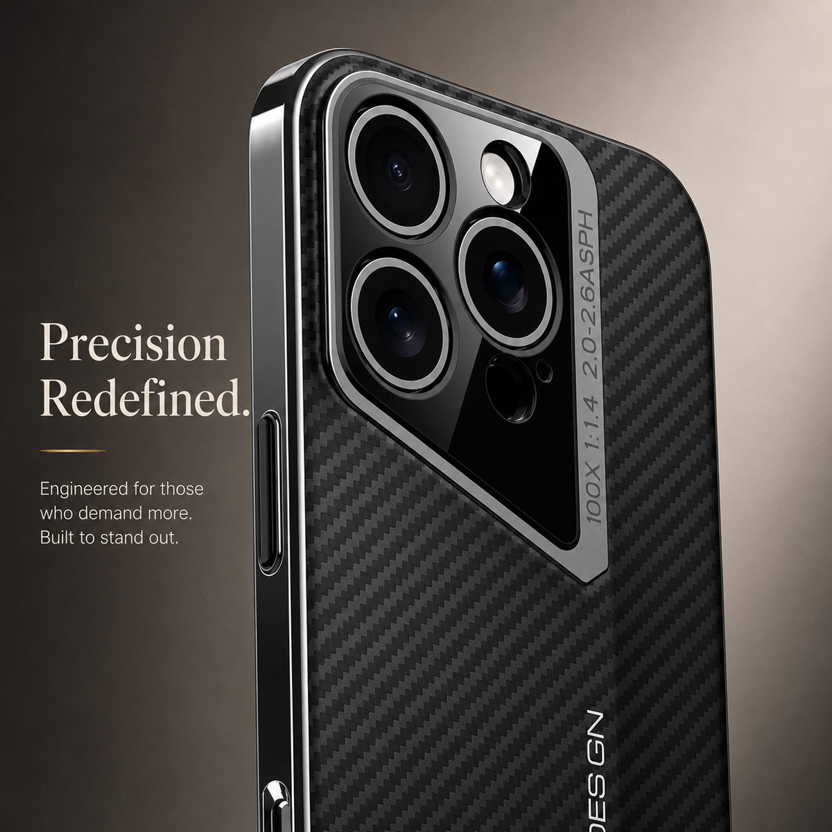 Premium iPhone Case Carbon Fiber Electroplated Cover Magnetic Shockproof Anti Fingerprint Full Coverage Protective Case