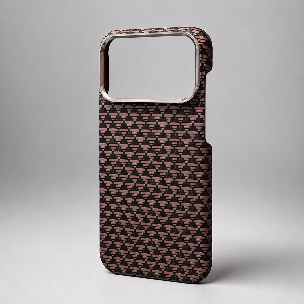 Premium iPhone Case Carbon Fiber Texture Magnetic MagSafe Compatible Shock Absorbing Hybrid Protective Cover