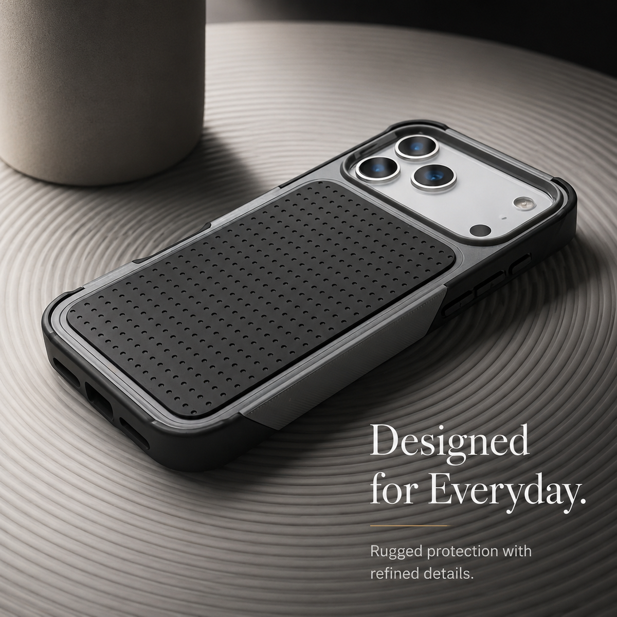 Premium iPhone Case Hybrid Armor Shockproof Magnetic Rugged Non Slip Protective Wallet Cover with Built In Stand