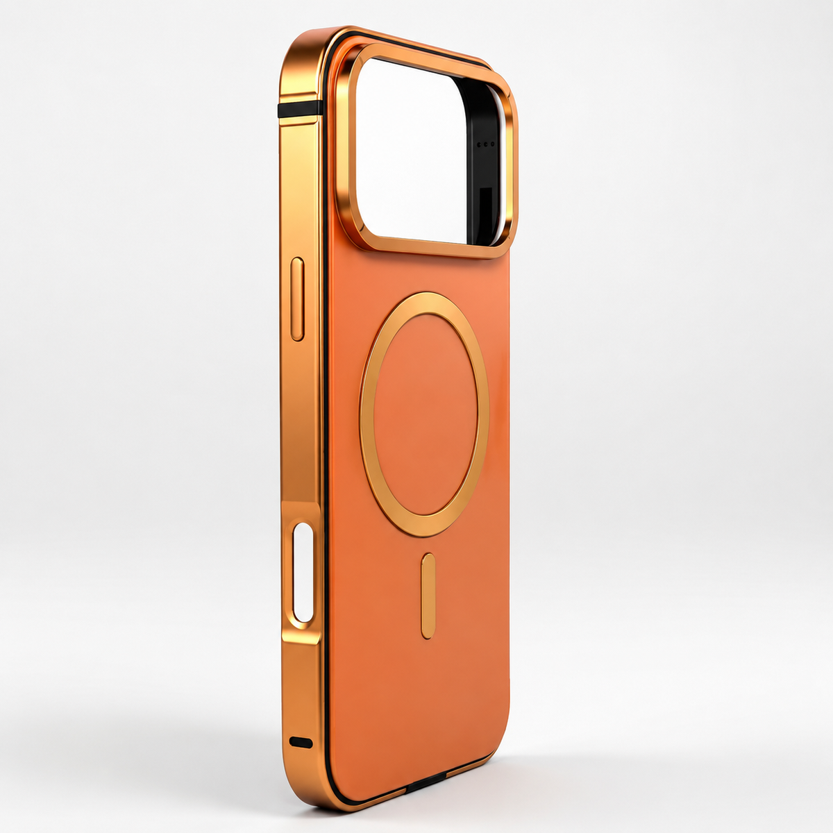 Premium iPhone Case MagSafe Aluminum Alloy Metal Frame Cover Shock Resistant Anti Drop Protective Lightweight Full Coverage