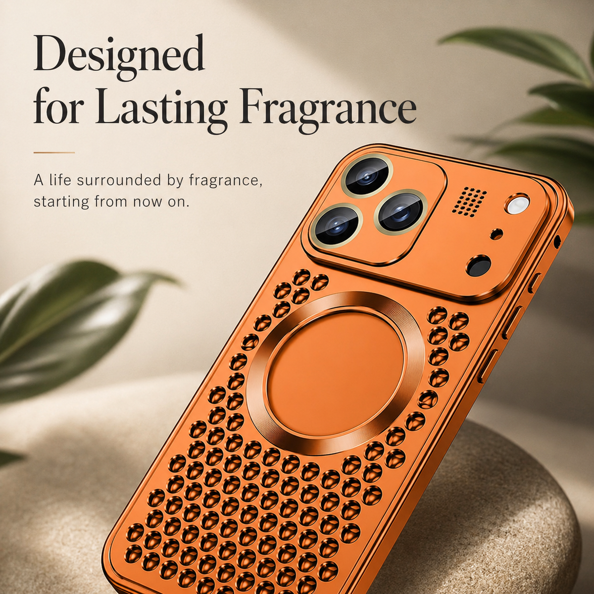 Premium iPhone Case MagSafe Compatible Aluminum Alloy Heat Dissipation Cover Lens Protection