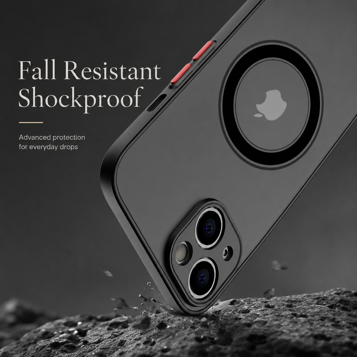 Premium iPhone Case MagSafe Compatible Matte Cover Shockproof Slim Magnetic Protection