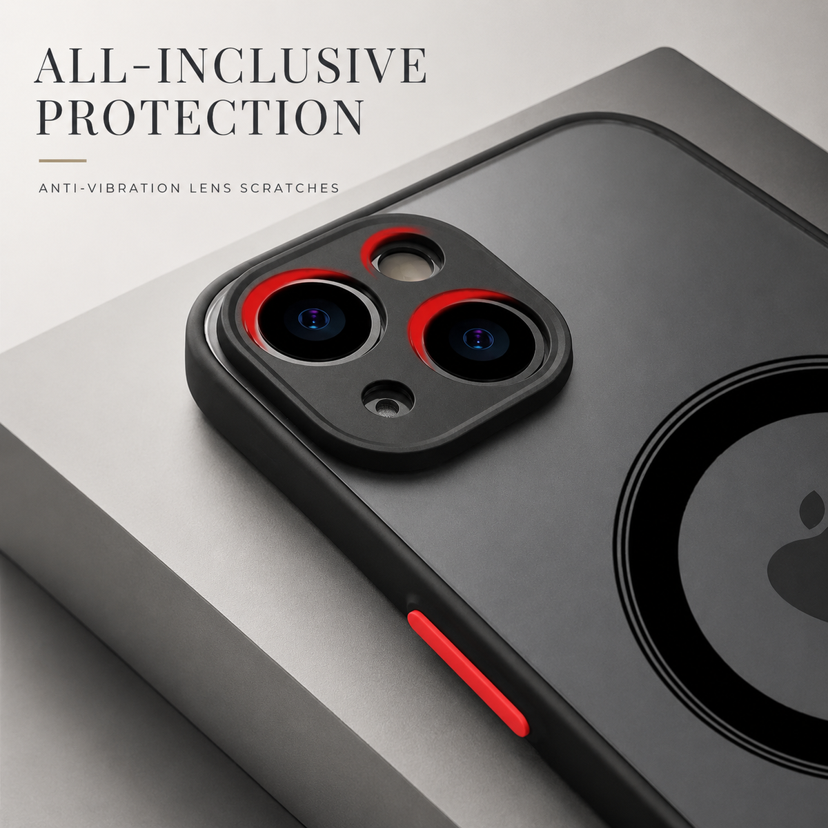 Premium iPhone Case MagSafe Compatible Matte Cover Shockproof Slim Magnetic Protection