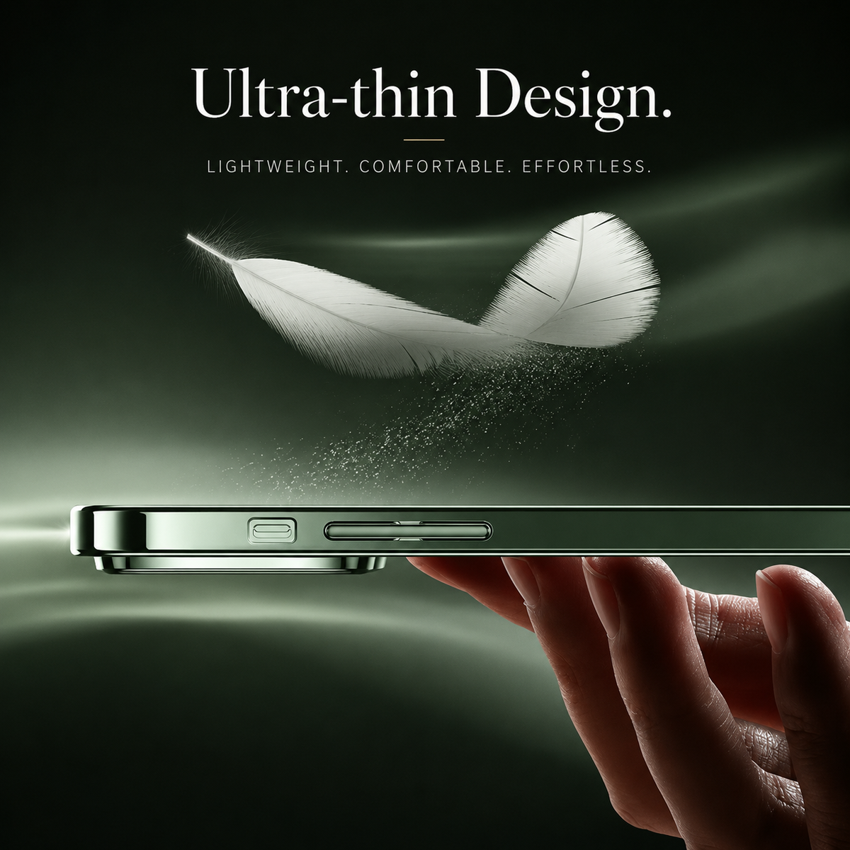 Premium iPhone Case MagSafe Compatible Transparent Acrylic Cover Tempered Camera Protection