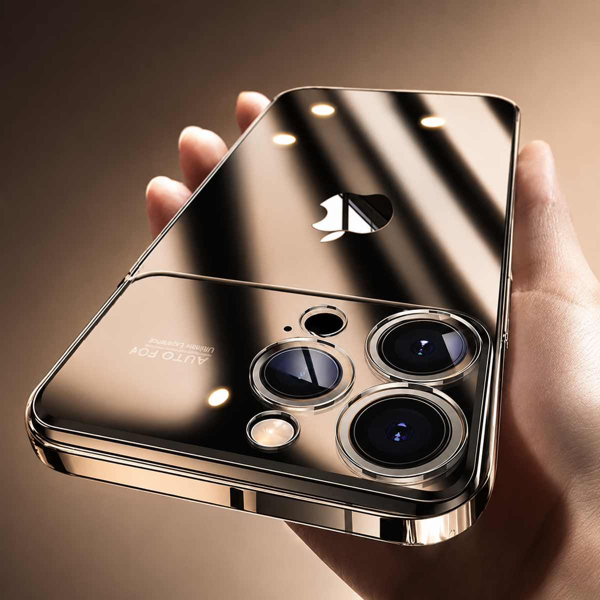 Premium iPhone Case MagSafe Compatible Transparent Acrylic Cover Tempered Camera Protection