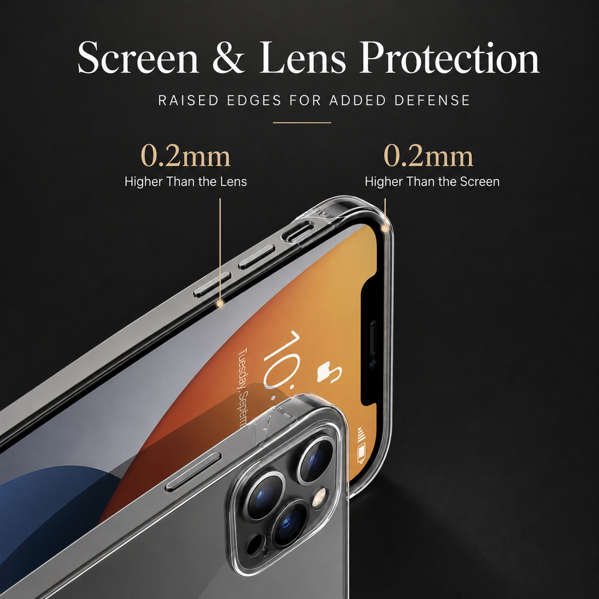 Premium iPhone Case MagSafe Compatible Transparent Ultra Thin Cover Frameless Protection