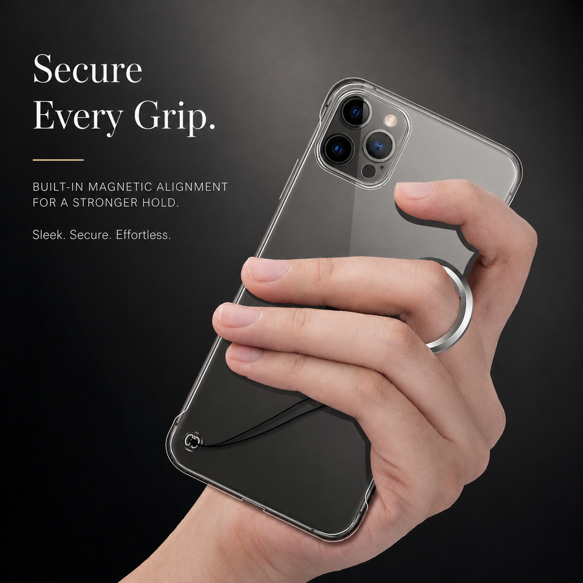 Premium iPhone Case MagSafe Compatible Transparent Ultra Thin Cover Frameless Protection