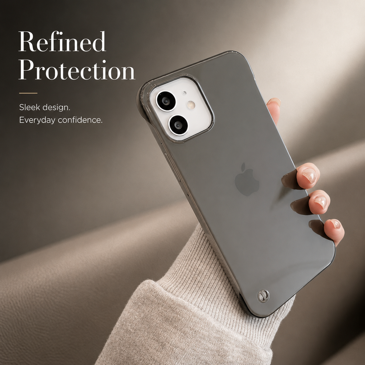 Premium iPhone Case MagSafe Compatible Transparent Ultra Thin Cover Frameless Protection