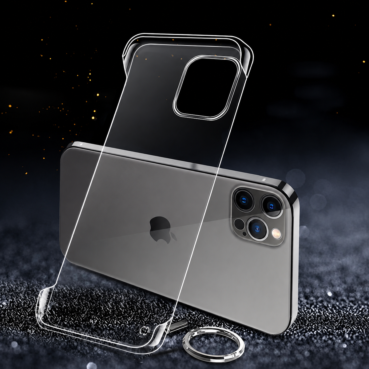 Premium iPhone Case MagSafe Compatible Transparent Ultra Thin Cover Frameless Protection