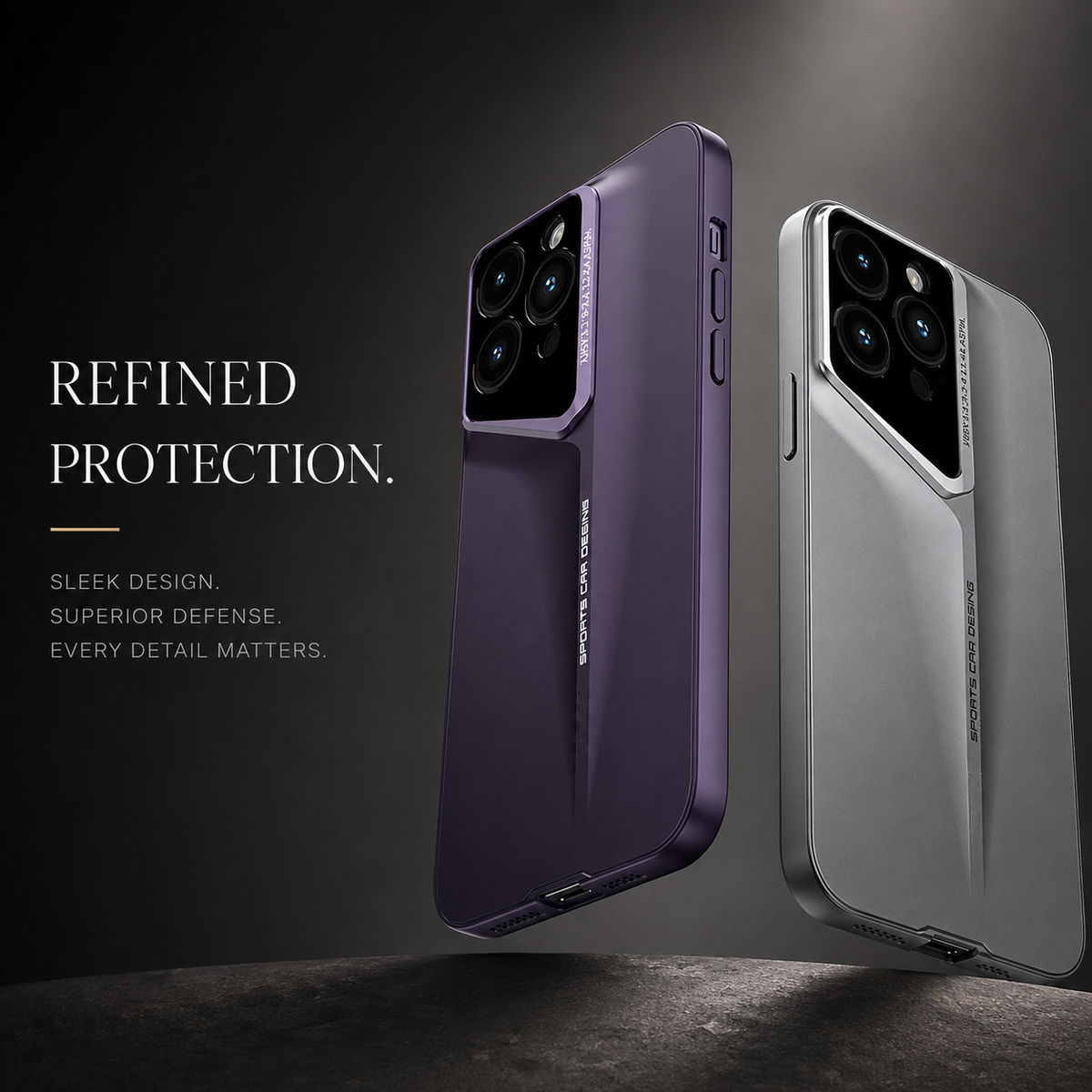 Premium iPhone Case MagSafe Compatible Ultra Thin Matte Cover Shockproof Lens Protection