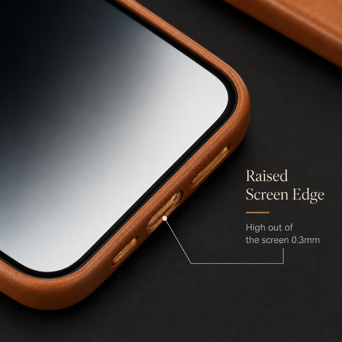 Premium iPhone Case MagSafe Leather Cover Strong Magnetic Support Shockproof Half Wrapped Slim Protective Design