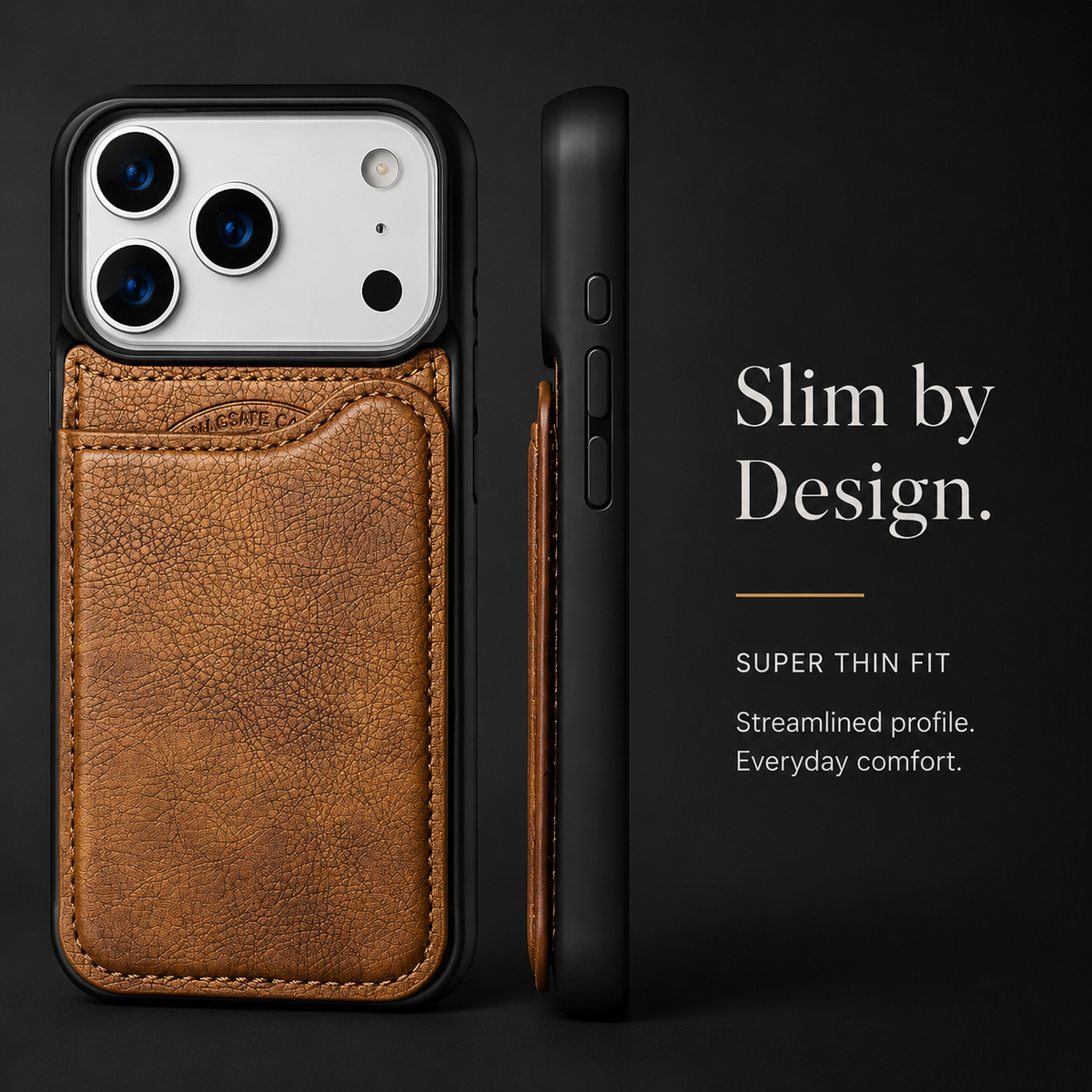 Premium iPhone Case MagSafe Magnetic Flip Leather Wallet Cover Card Holder Shockproof Anti Fingerprint Full Coverage
