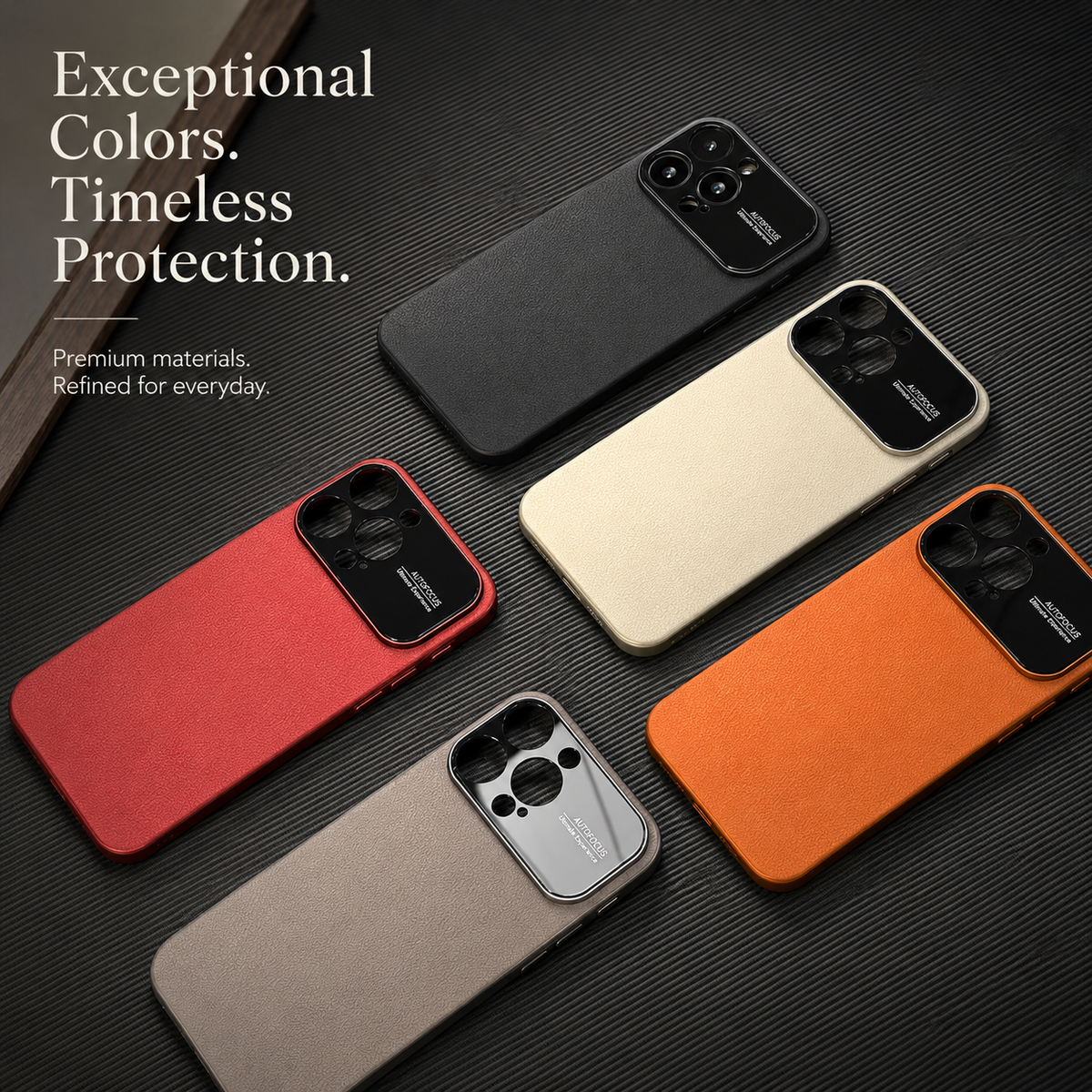 Premium iPhone Case MagSafe Magnetic Leather Border Cover Heat Dissipation Shockproof Anti Fingerprint Protective Case