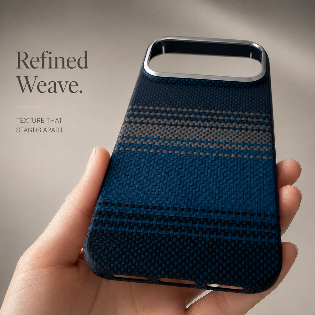 Premium iPhone Case MagSafe Real Carbon Fiber Cover Aramid Kevlar Ultra Thin Shockproof Matte Anti Fingerprint Full Coverage