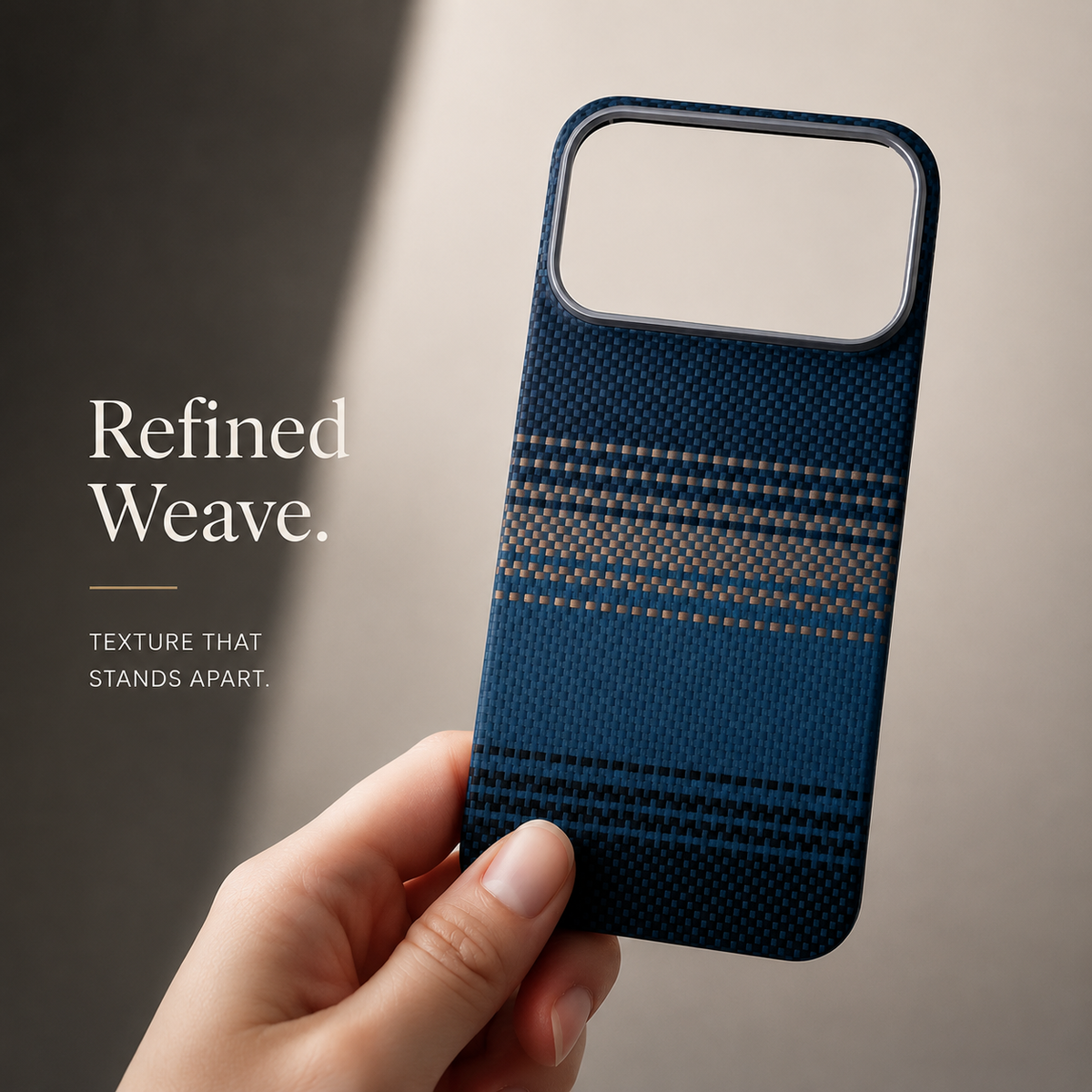 Premium iPhone Case MagSafe Real Carbon Fiber Cover Aramid Kevlar Ultra Thin Shockproof Matte Anti Fingerprint Full Coverage