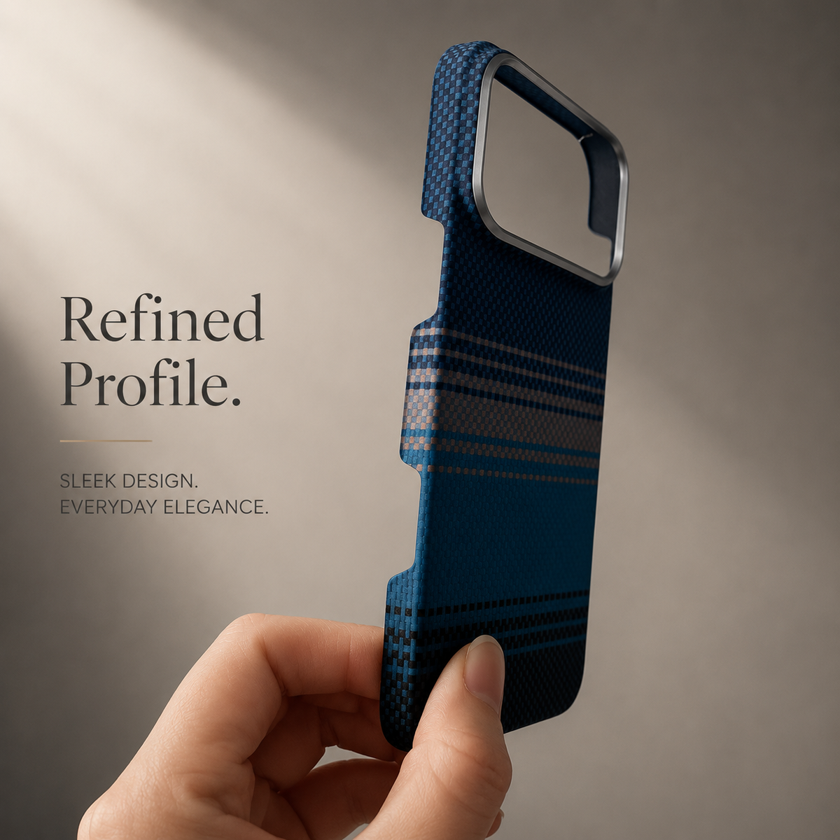 Premium iPhone Case MagSafe Real Carbon Fiber Cover Aramid Kevlar Ultra Thin Shockproof Matte Anti Fingerprint Full Coverage