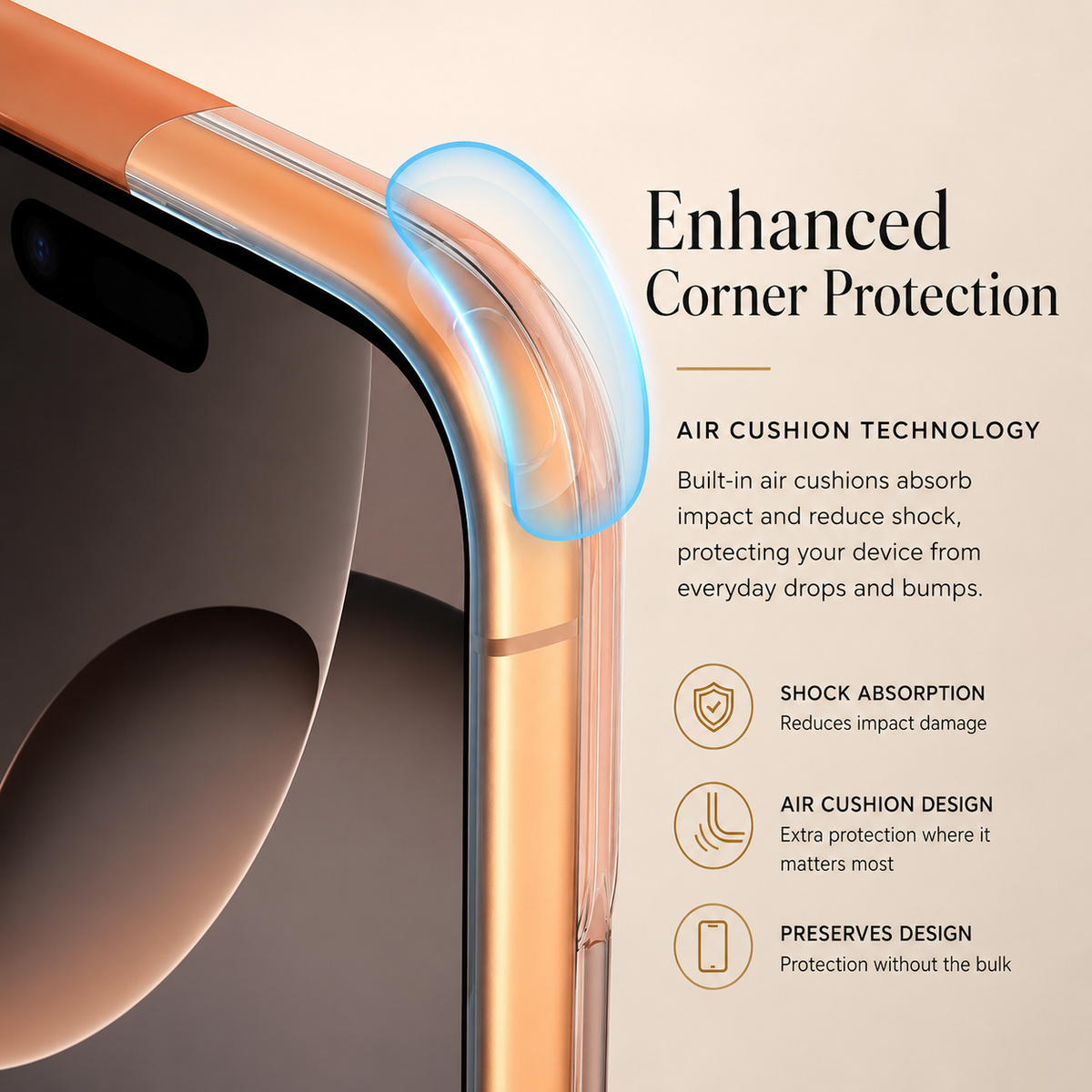 Premium iPhone Case Magnetic Clear Armor Cover MagSafe Compatible Shockproof Camera Protection Anti Scratch Full Coverage