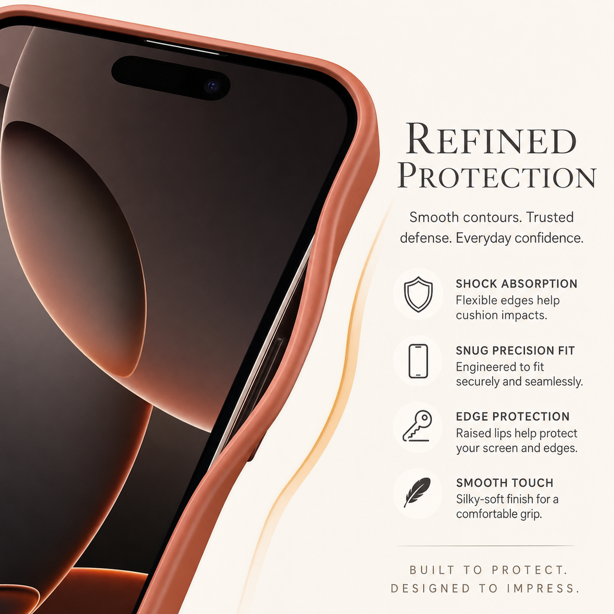 Premium iPhone Case Magnetic Clear Armor Cover MagSafe Compatible Shockproof Camera Protection Anti Scratch Full Coverage