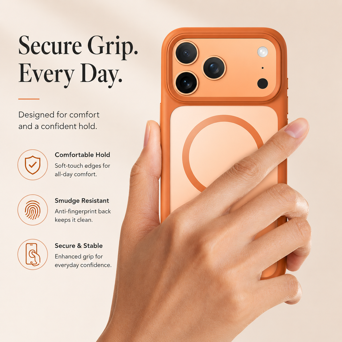 Premium iPhone Case Magnetic Clear Armor Cover MagSafe Compatible Shockproof Camera Protection Anti Scratch Full Coverage