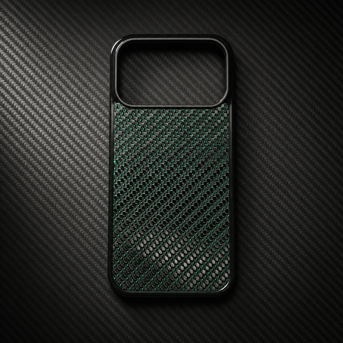 Premium iPhone Case Real Woven Carbon Fiber MagSafe Cover Shockproof Dual Layer Lightweight Non Slip Full Coverage Protective Case