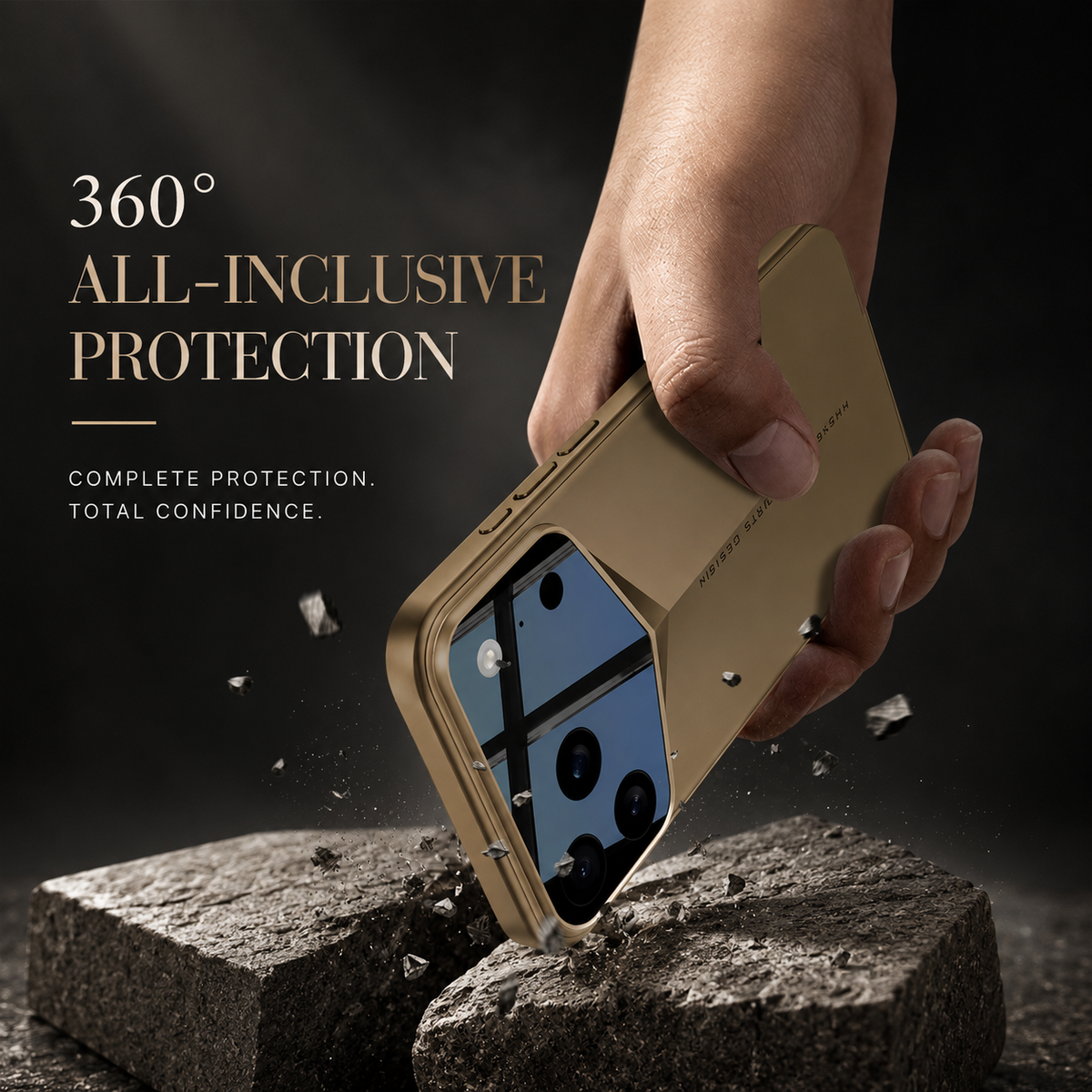 Premium iPhone Case Slim Hard Back Cover Ultra Thin Shockproof Camera Lens Protection Anti Scratch Full Coverage