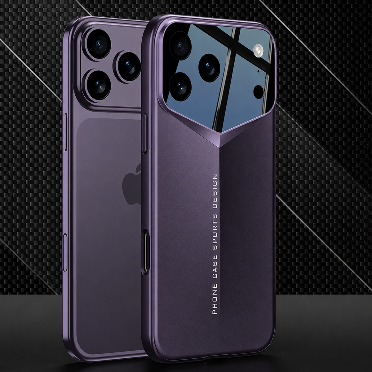 Premium iPhone Case Slim Hard Back Cover Ultra Thin Shockproof Camera Lens Protection Anti Scratch Full Coverage