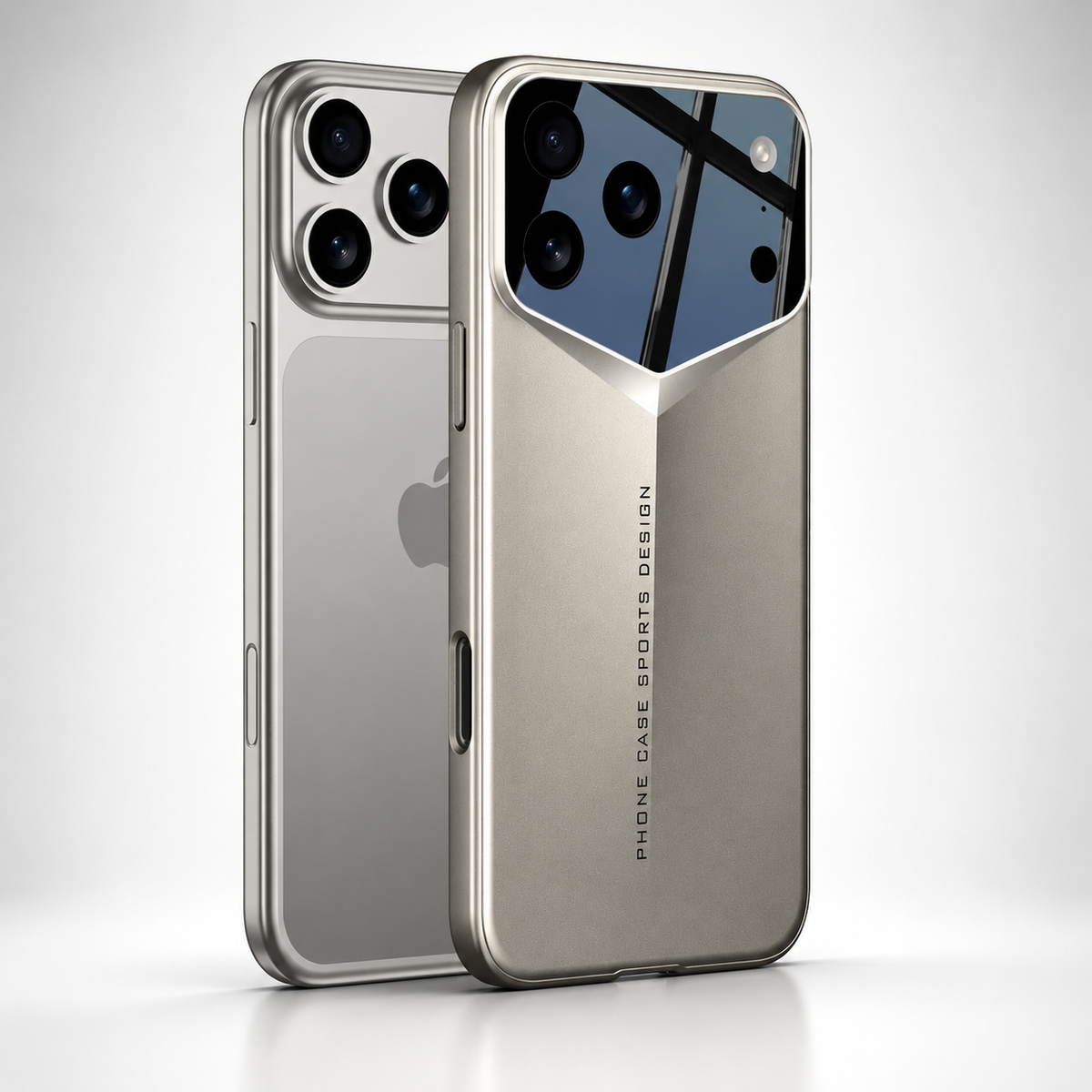 Premium iPhone Case Slim Matte Hard PC Cover Shockproof Fine Hole Lens Protection Full Coverage Protective Case