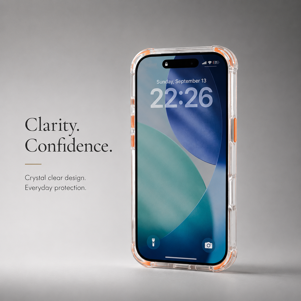 Premium iPhone Case Transparent Magnetic Shockproof Cover Glass Lens Protector Stand Holder Full Coverage Protective Case