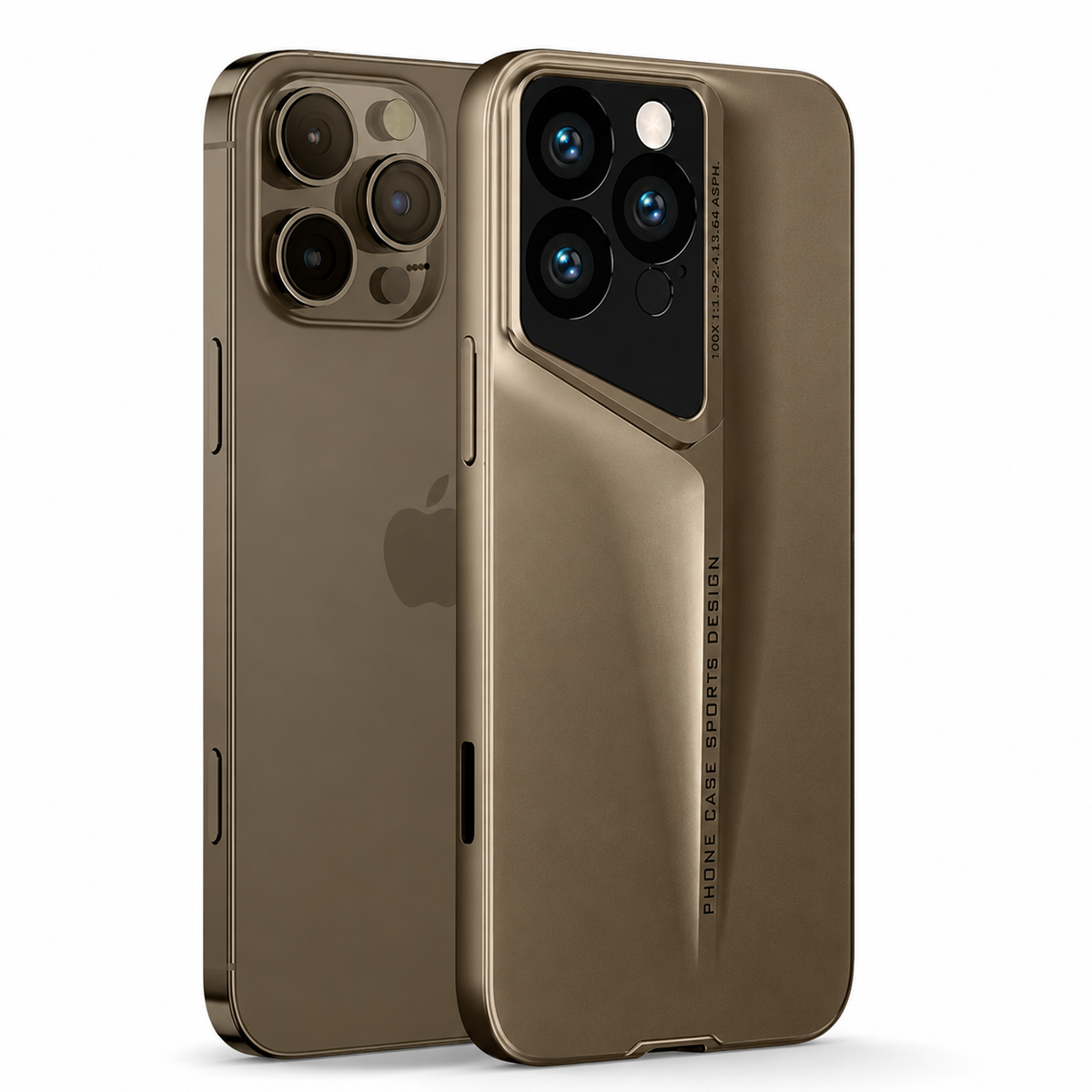 Premium iPhone Case Ultra Slim Hard PC Cover Magnetic Matte Blade Texture Frosted Lens Protection Non Slip Protective Case