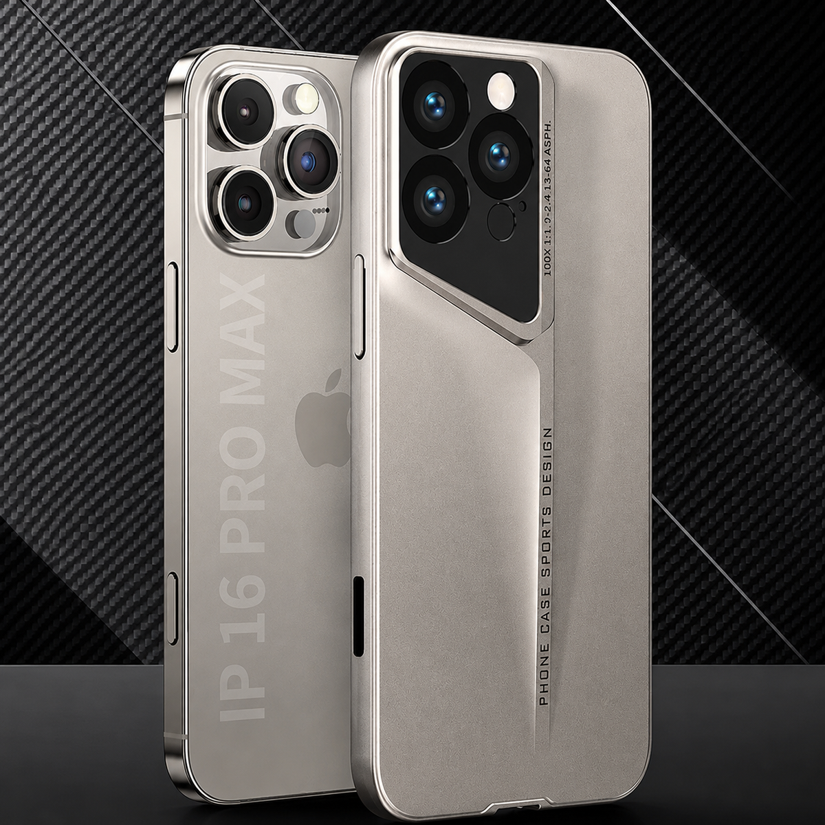 Premium iPhone Case Ultra Slim Matte Hard PC Shockproof Cover with Frosted Lens Protection Anti Fingerprint Non Slip Design