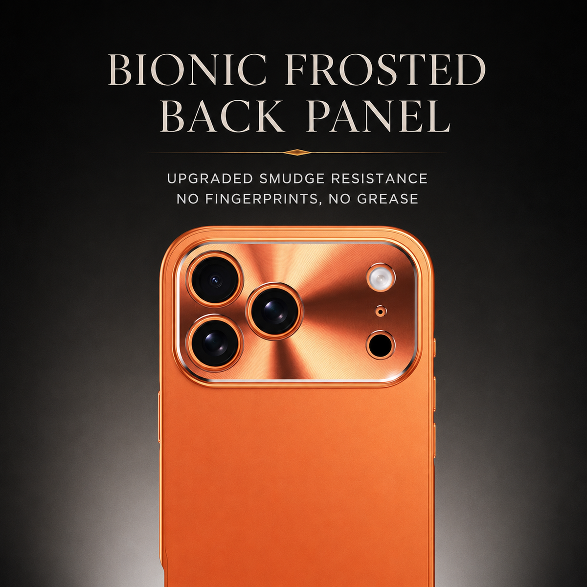 Premium iPhone Case Ultra Thin Aluminum Alloy Frame Cover Frosted Matte Backplate Shockproof Camera Lens Protection