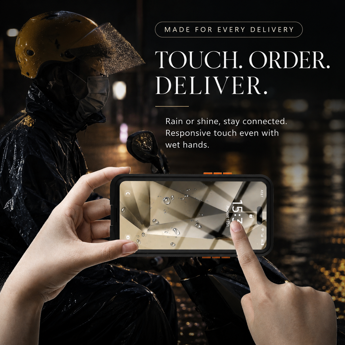 Premium iPhone Case Waterproof Shockproof Protective Cover IP68 Full Body Sealed Dustproof Outdoor Protection Case