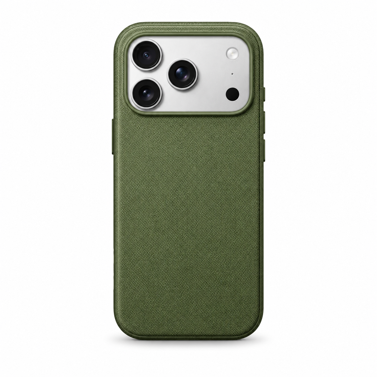 Premium iPhone Case Woven MagSafe Strong Magnetic Cover with Wireless Charging Anti Fingerprint Non Slip Waterproof Fabric Design