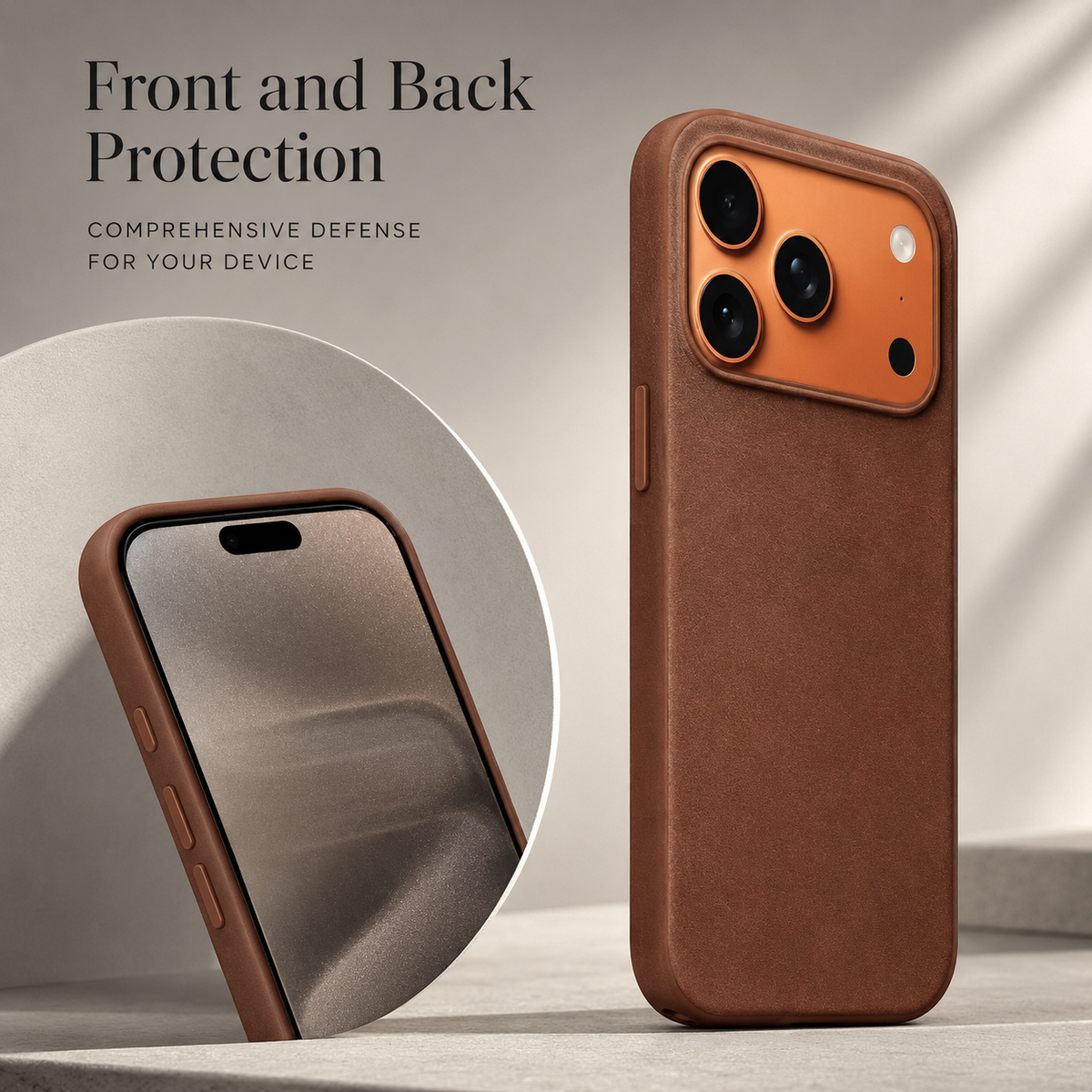 Premium iPhone Case Woven MagSafe Strong Magnetic Cover with Wireless Charging Anti Fingerprint Non Slip Waterproof Fabric Design