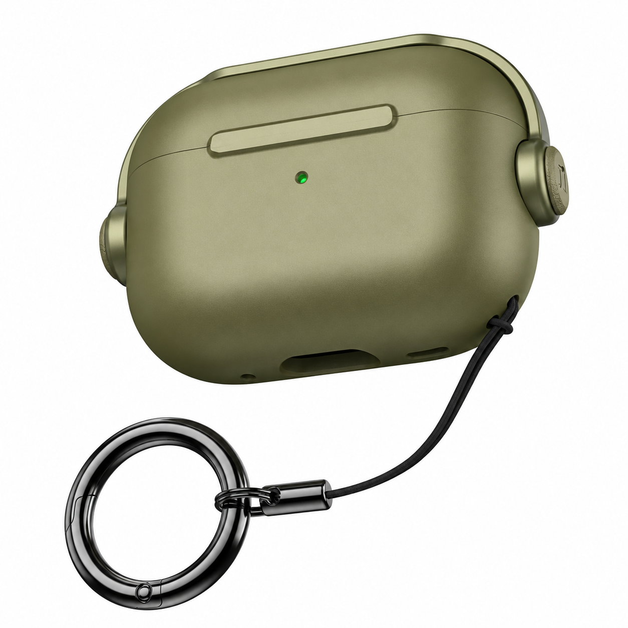 Premium AirPods Case Protective Cover with Lanyard Strap Shockproof Lightweight Design Wireless Charging Compatible