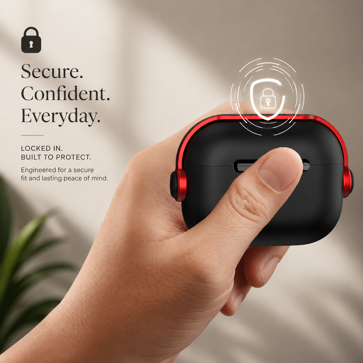 Premium AirPods Case Protective Cover with Lanyard Strap Shockproof Lightweight Design Wireless Charging Compatible